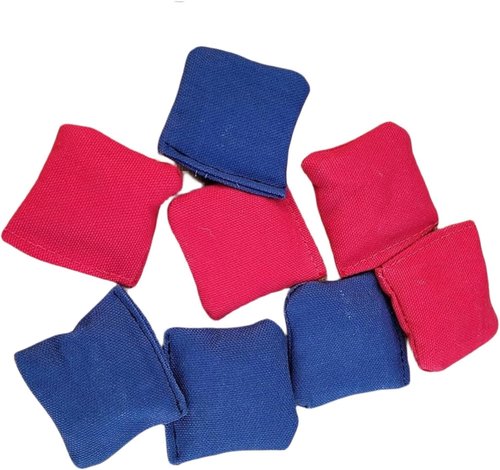Bean Bags - High-Quality Replacement Toss Bags for Cornhole Game | Set of 8