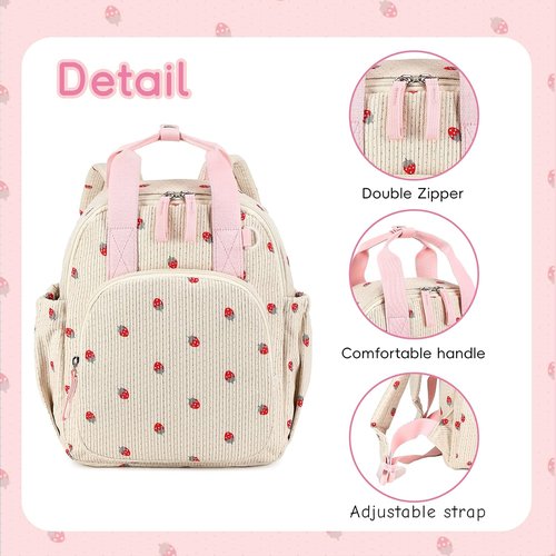 Bluboon Toddler Backpack - Cute 12" Preschool Bag for Girls & Boys | Perfect for Daycare & Travel