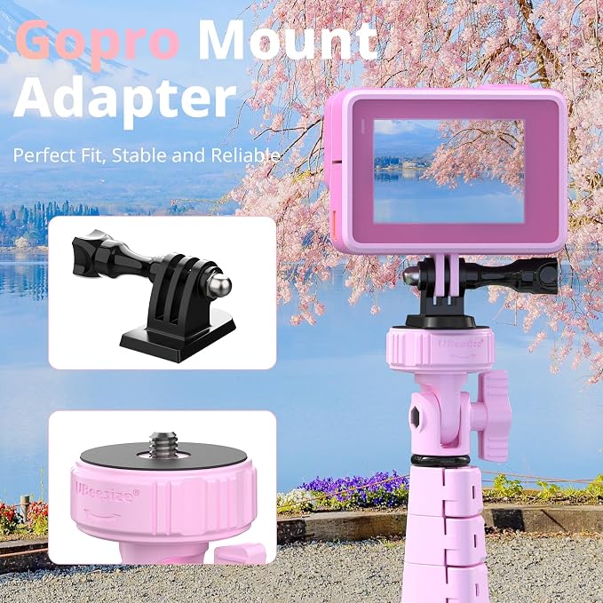 UBeesize 72" Phone Tripod & Selfie Stick, Camera Tripods Stand
