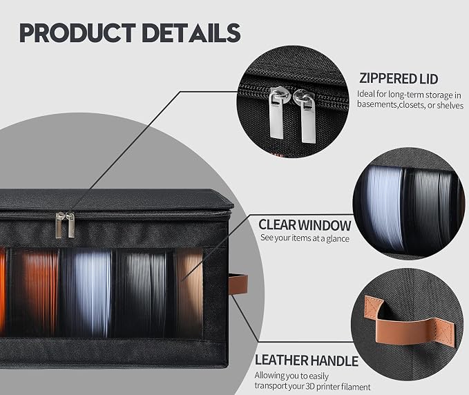 Qozary Filament Storage Box