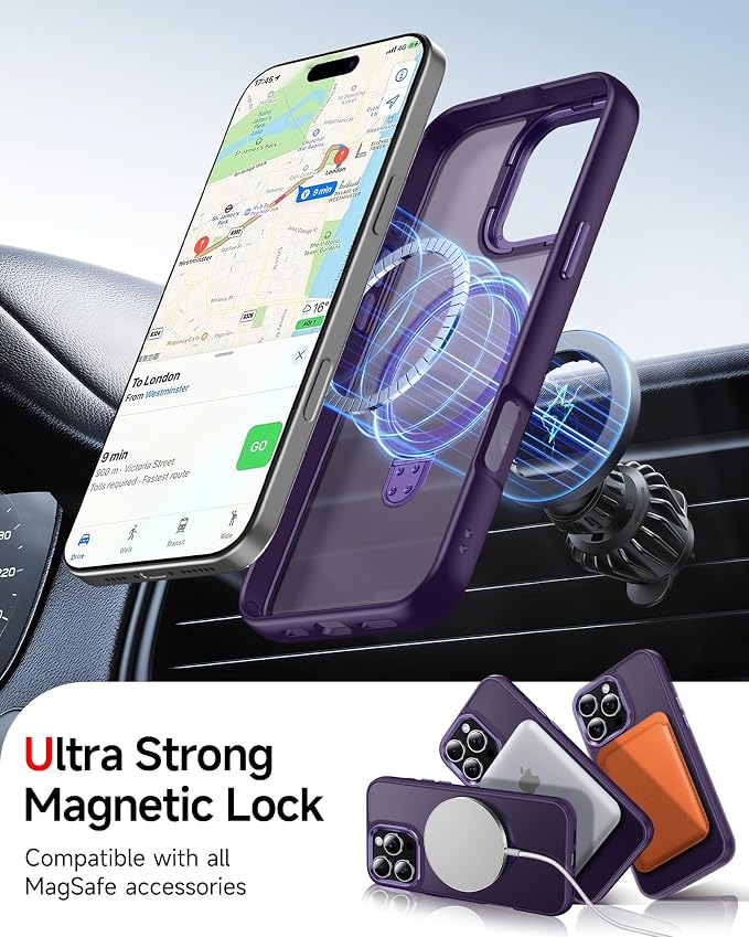 LeYi for iPhone-16-Pro Max Case for MagSafe: