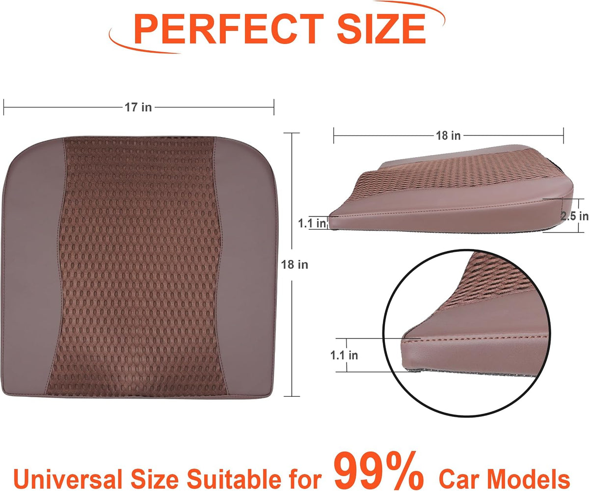 Lofty Aim Car Seat Cushion, Memory Foam Car Seat Cushions for Long Driving