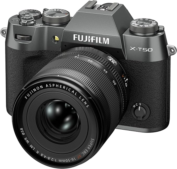 Fujifilm X-T50 Mirrorless Digital Camera XF16-50mmF2.8-4.8 R LM WR Lens Kit