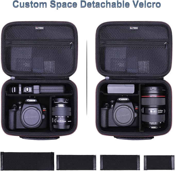 Camera Case Compatible with Canon EOS Rebel T7/R50/R6 Mark II/R100/R50