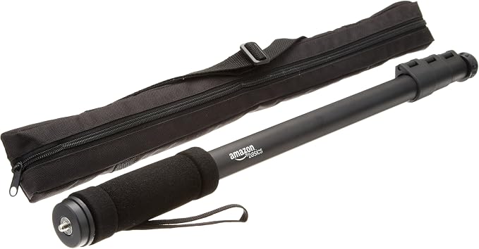 Amazon Basics 67-Inch Monopod for Camera, Extendable 4-Section, 6.6 lb Capacity