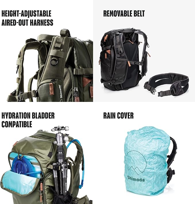 Shimoda Explore v2 25 Starter Kit, Compact Outdoor Photography Travel Backpack
