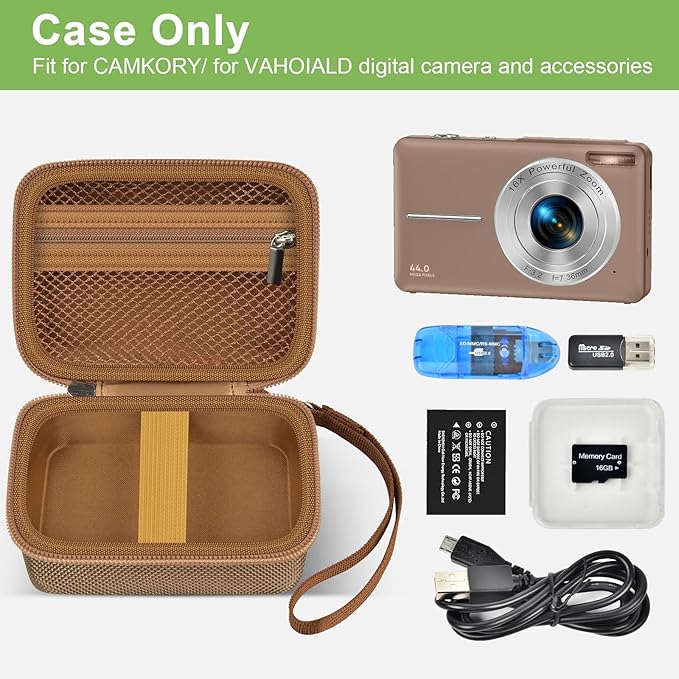 ALKOO Case Compatible with CAMKORY Digital Camera/for VAHOIALD FHD 1080P