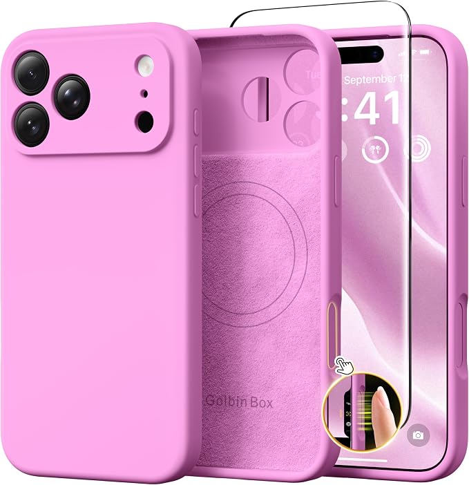 GolbinBox Magnetic for iPhone 17 Pro Case, Compatible