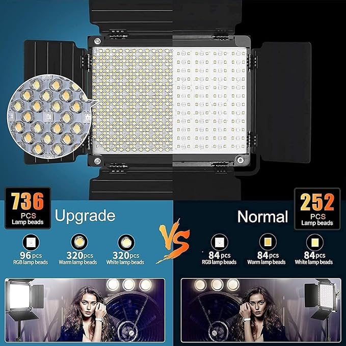 GVM 1000D RGB Led Video Light