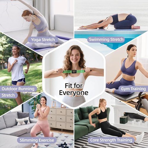 Figure 8 Resistance Bands - Versatile Exercise Bands for Strength Training & Stretching | Ideal for Home Gym