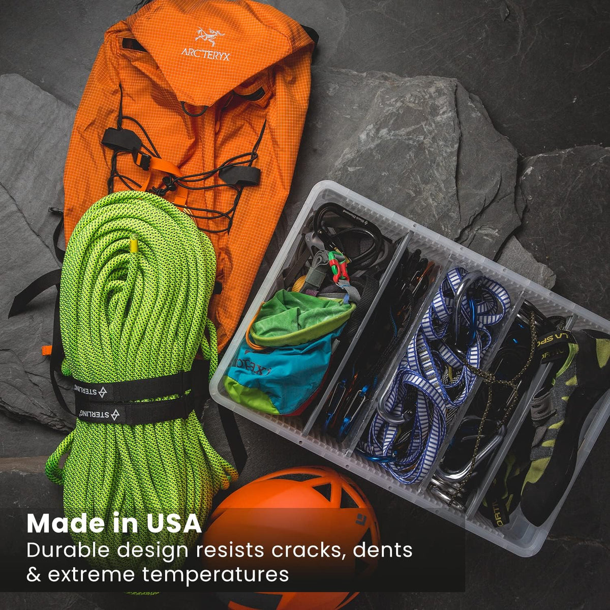 SIDIO Pro Pack, HD Stackable Storage Bins, Stealth Variety Pack