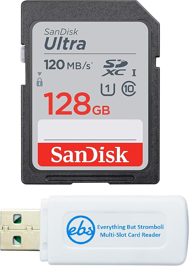 SanDisk 128GB SD Ultra Memory Card