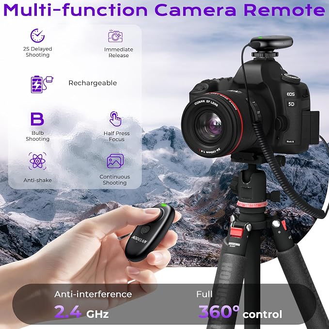 for Fujifilm Camera Rechargeable Remote Shutter Release