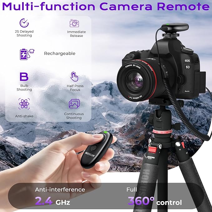 for Sony Camera Rechargeable Remote Shutter Release