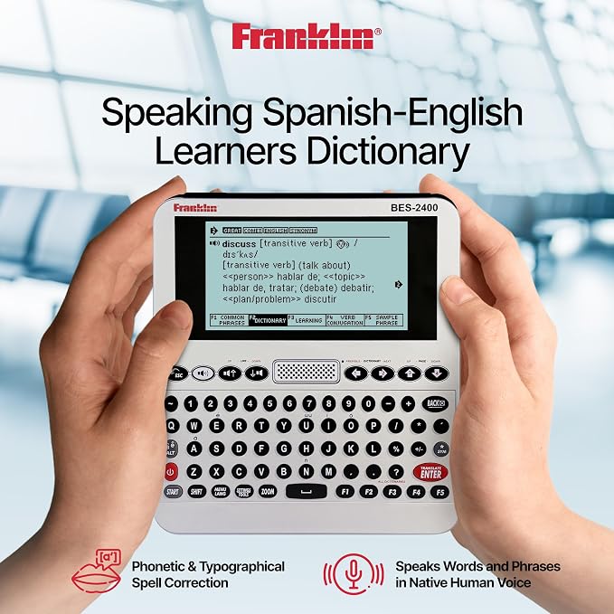 Franklin BES-2400 Talking Bilingual Dictionary English