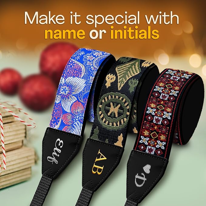 Art Tribute Custom Camera Strap Hendrix Design