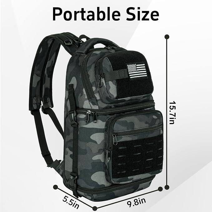 TORIBIO Camera Sling Bag, DSLR/SLR/Mirrorless Camera Bag