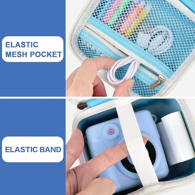 PAIYULE Kids Instant Print Camera Case Compatible