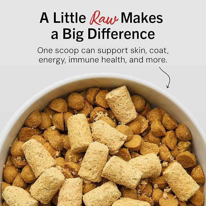 Stella & Chewy's Freeze Dried Raw Chewy’s Chicken Meal Mixers – Dog Food Topper for Small & Large Breeds – Grain Free, Protein Rich Recipe – 8 oz Bag