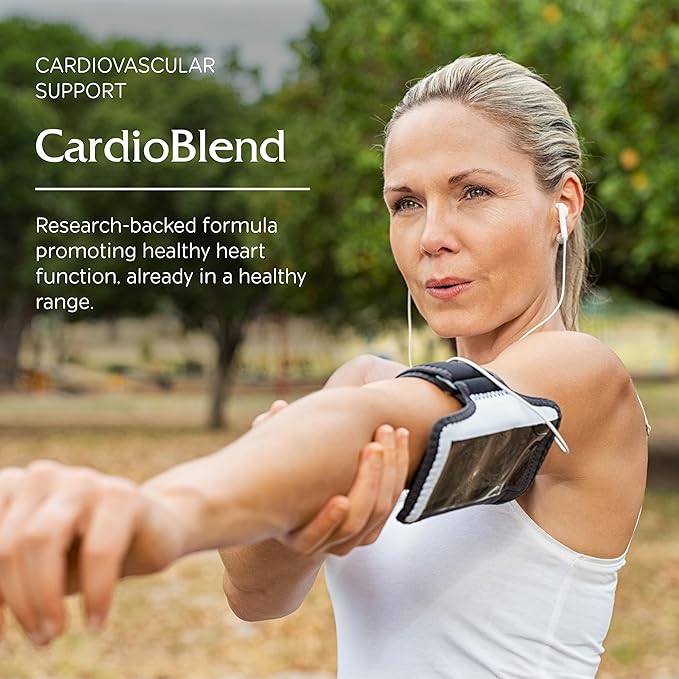 Vitanica, CardioBlend, Cardiovascular Support, Vegan, 120 Capsules