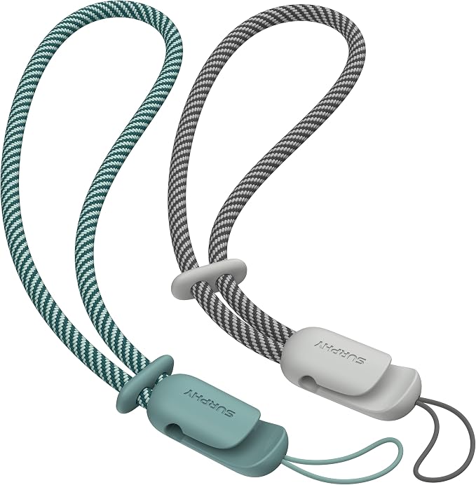 SURPHY 2 Pack Phone Lanyard for Cellphone Case, Phone Wrist Strap for Case