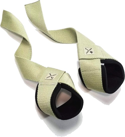 LOCK-WOOD Weightlifting Wrist Support Straps - Lift Heavier & Enhance Grip Stability