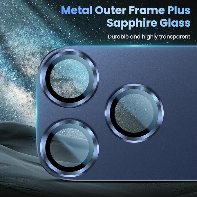Uyiton Compatible with iPhone 17 Pro Camera Lens Protector