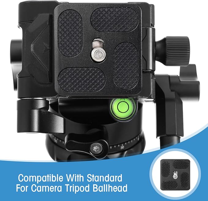 Frienda 2 Pieces Metal Quick Release Plate