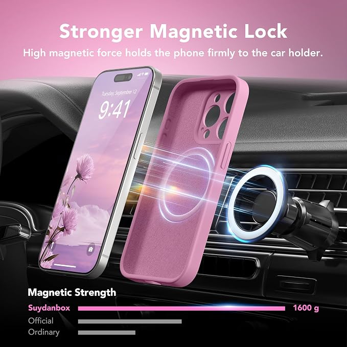 Magnetic for iPhone 14 Pro Case, Compatible