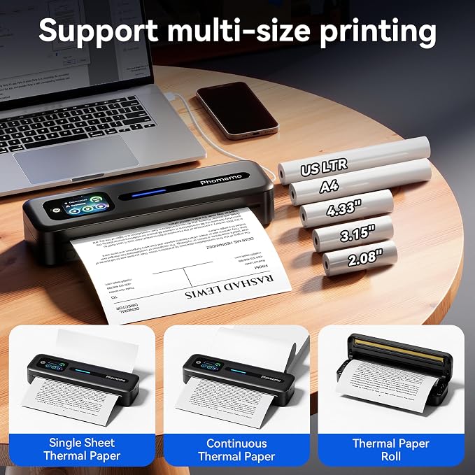 Phomemo Upgraded Portable Printer