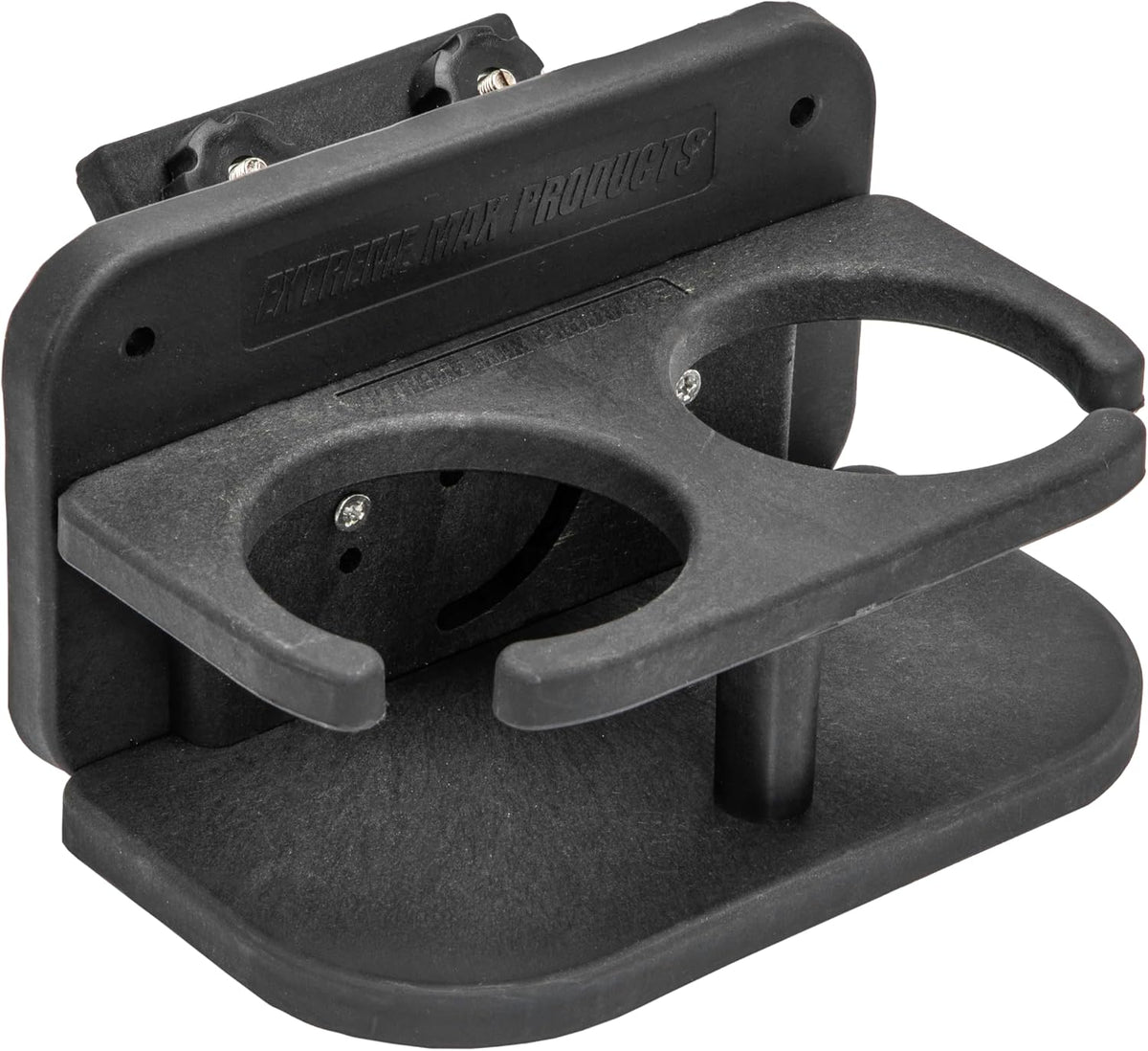 Extreme Max 3005.5616 Two-Drink Holder with 45° Base for Lund Sport Track Systems