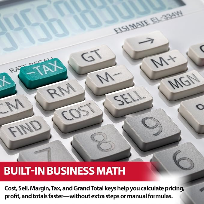 Sharp EL-334WB Business Calculator