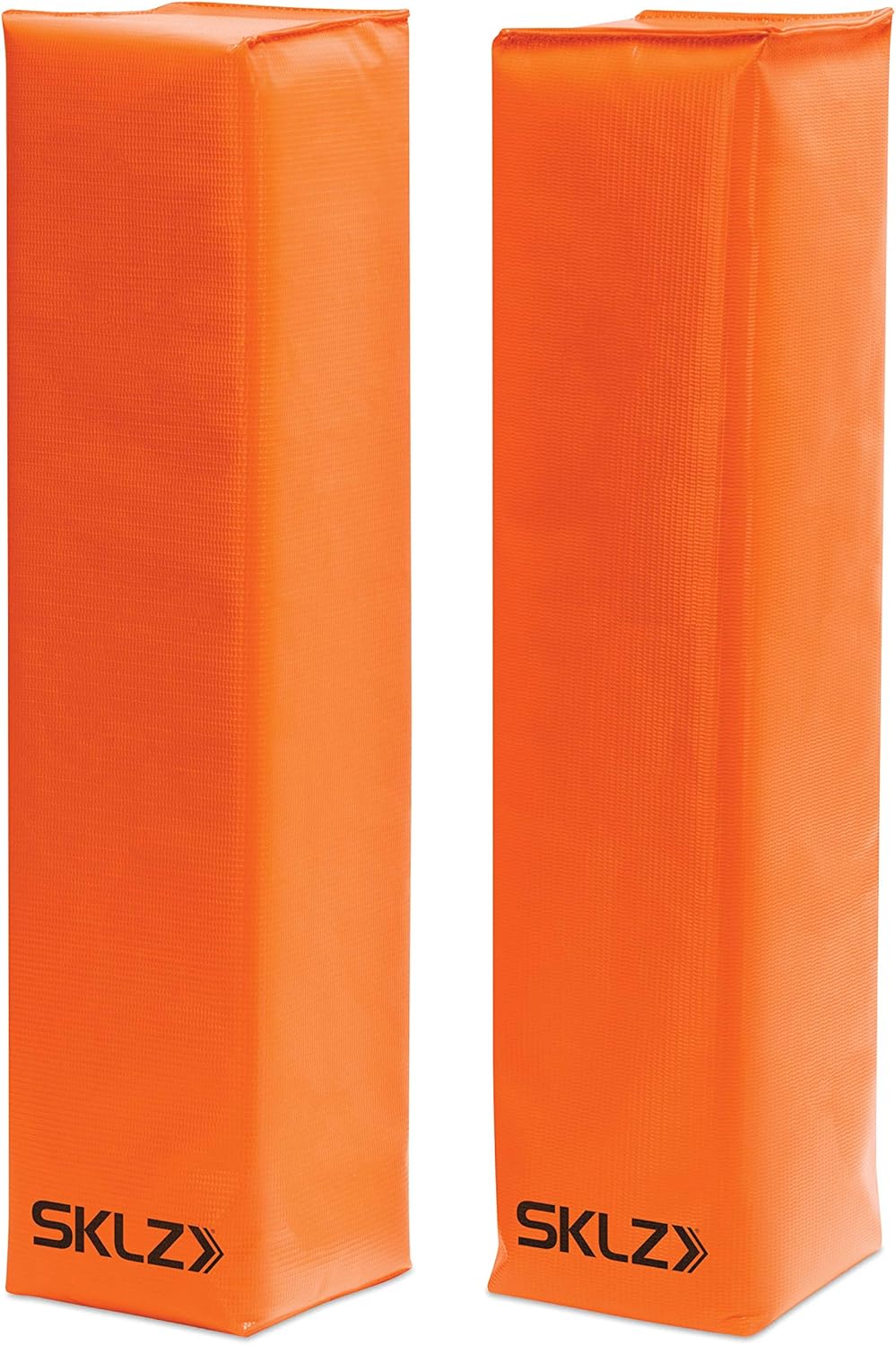 SKLZ Football End Zone Pylons - Durable Orange Markers for Clear Field Boundaries | 1 Pair