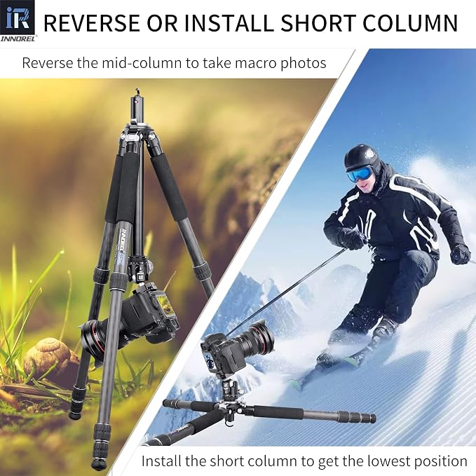 Carbon Fiber Tripod-INNOREL GT284C Professional Compact Tripod