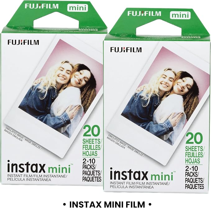 Fujifilm Instax Mini Film – Two Twin Packs of Instax Mini Fuji Film
