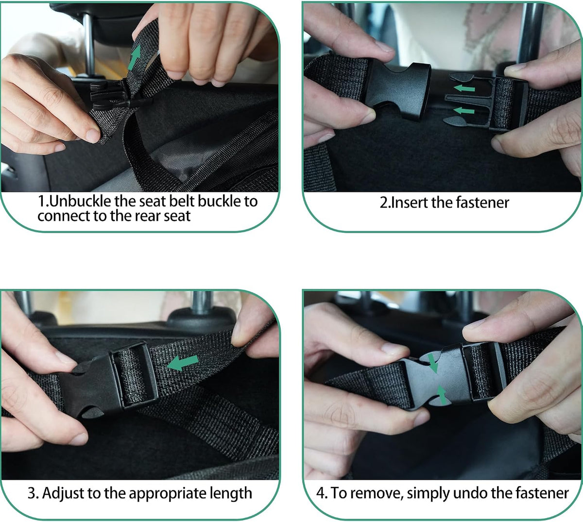 Car Trunk Organizer Foldable Cargo Storage for Forester with Pocket