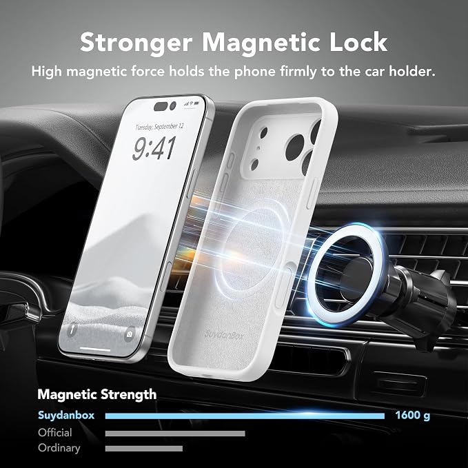 Magnetic for iPhone 17 Pro Case, Compatible