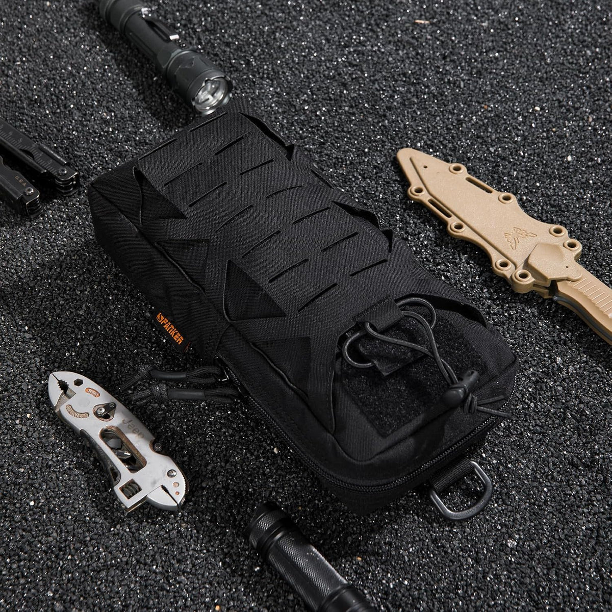 EXCELLENT ELITE SPANKER Tactical EDC Pouch Molle Utility Tool Pouches