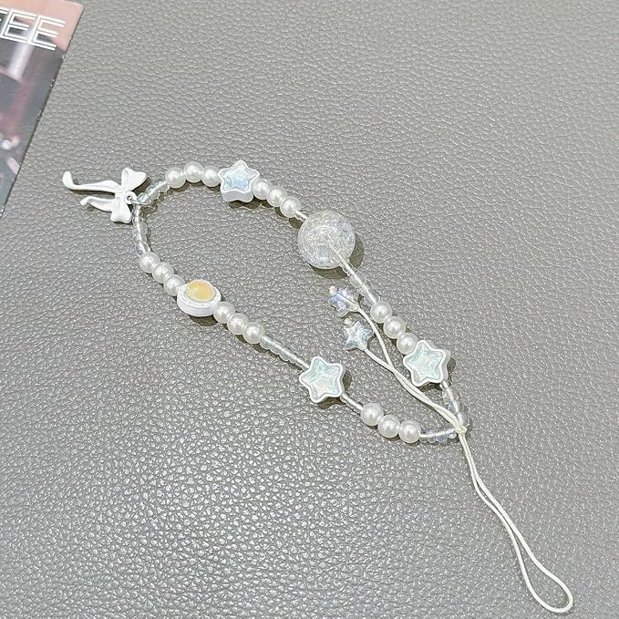 Beaded Camera Wrist Strap Cute Digital Camera Charm Lanyard, Phone Wristlet