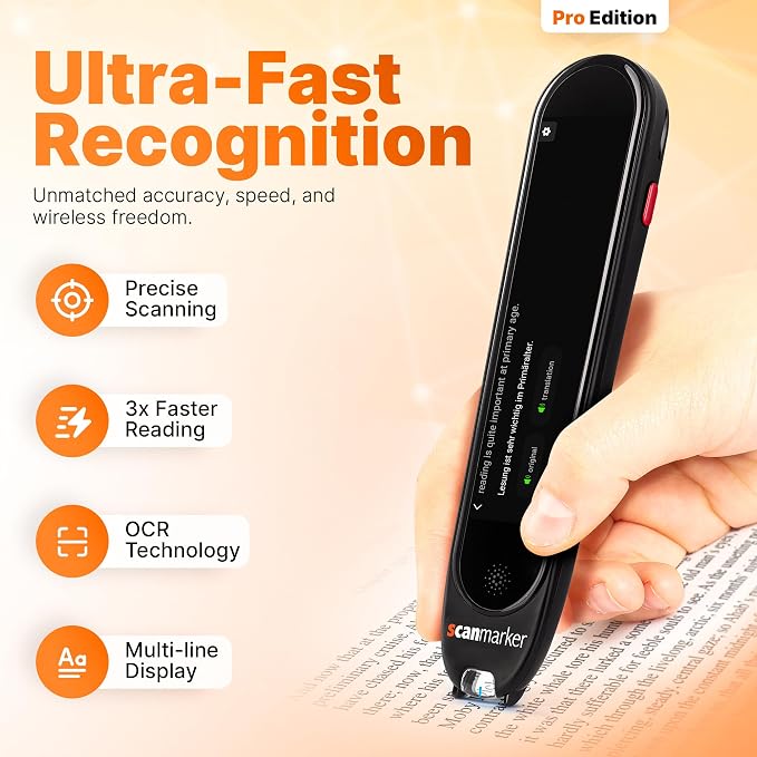 Scanmarker Pro | Translation Pen & Reading Pen