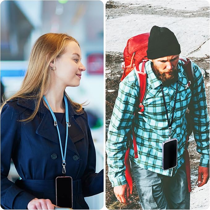 CACOE Phone Lanyard 2 PCS-2 PCS Adjustable Neck Strap, Universal Crossbody
