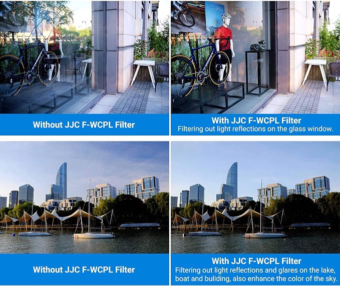 JJC Professional 40.5mm Circular Polarizer Polarizing Filter HD 18-Layer CPL