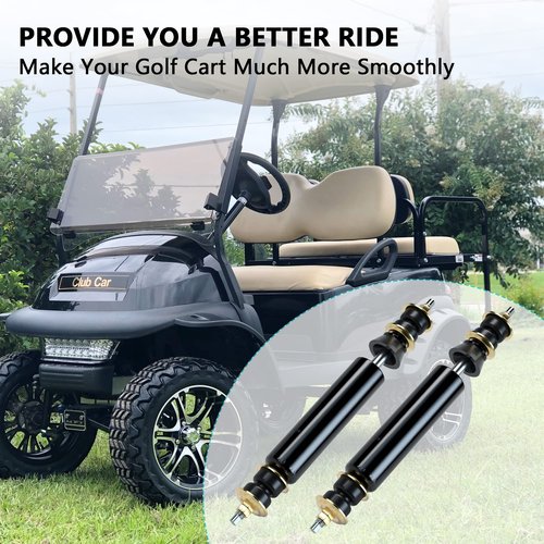 10L0L 2 Pack Golf Cart Rear Shock Absorbers for Club Car DS Gas Electric Golf Cart 1988-up, G&E 2004-Up Precedent 1013164 102588501
