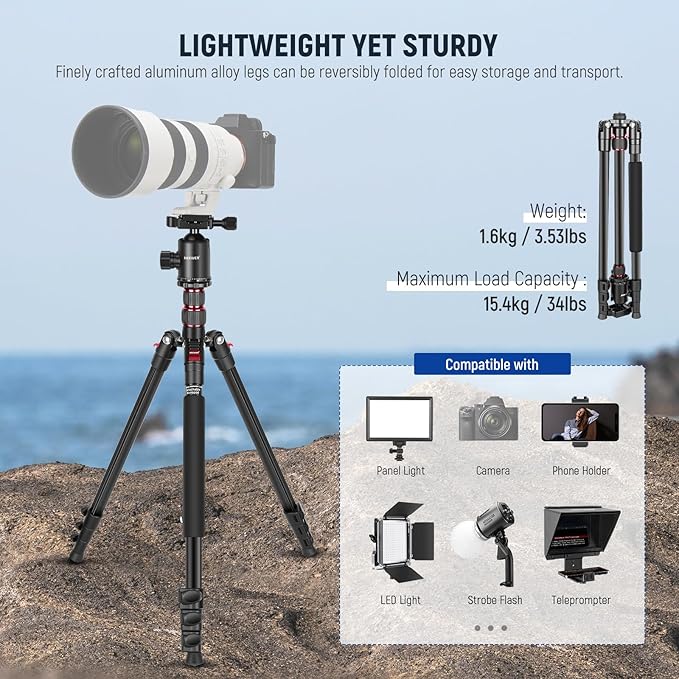 NEEWER 77" Camera Tripod Monopod