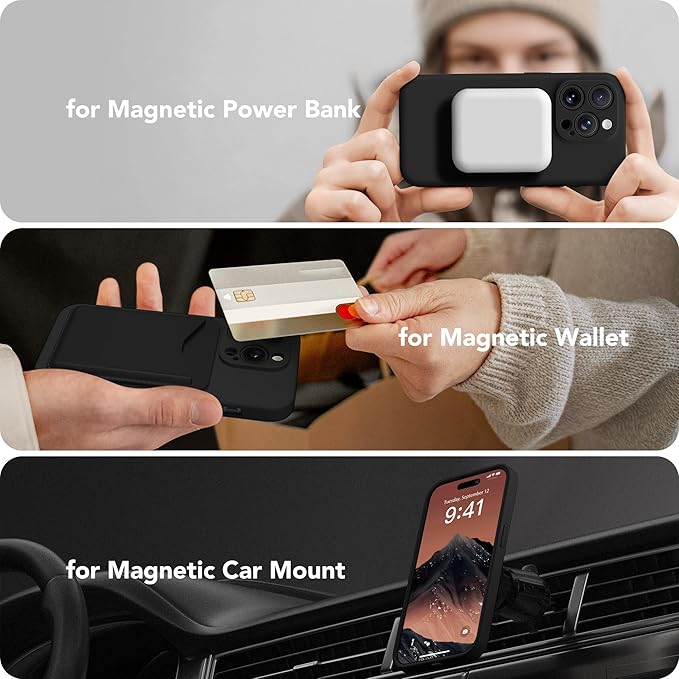 Magnetic for iPhone 13 Pro Max Case, Compatible