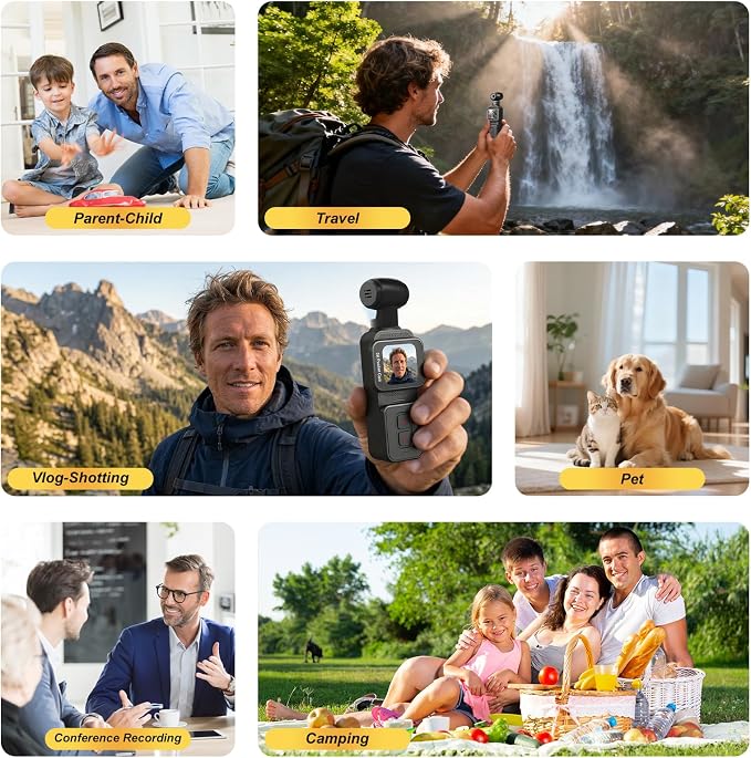 5K Pocket Vlogging Camera Body Camera