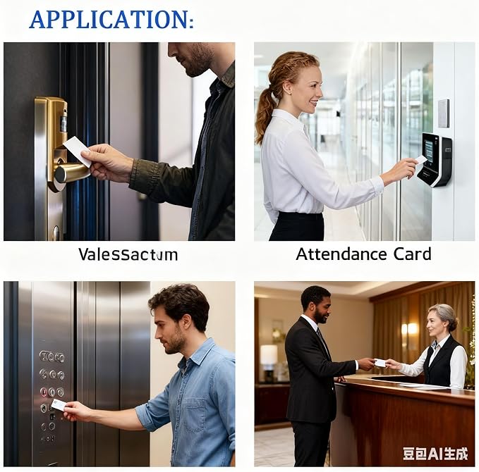 Rewritable UID RFID Card 13.56MHz, Blank Programmable Mifare 1K Access Control