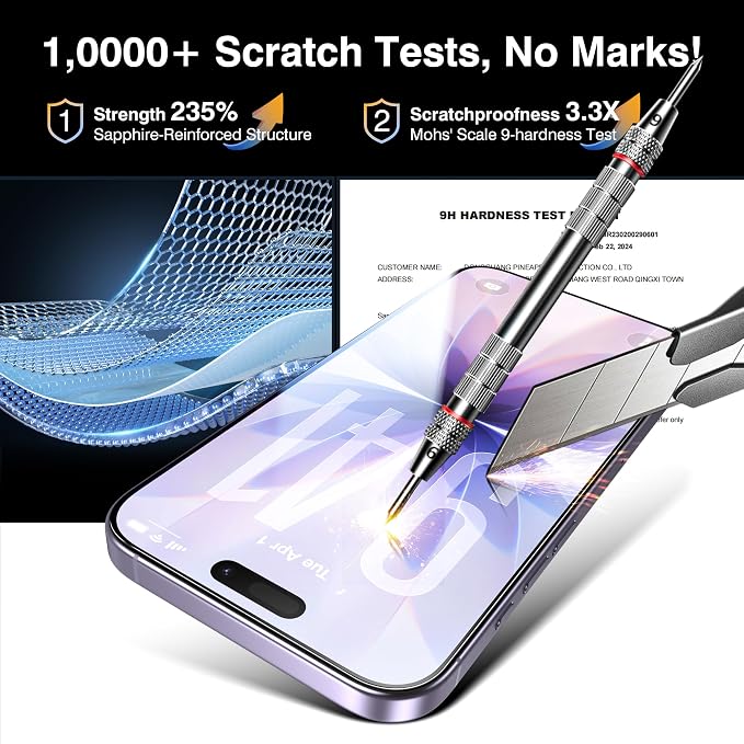 EZ-GLAZ 4-Pack Screen Protector
