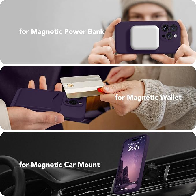 Magnetic for iPhone 13 Pro Max Case, Compatible