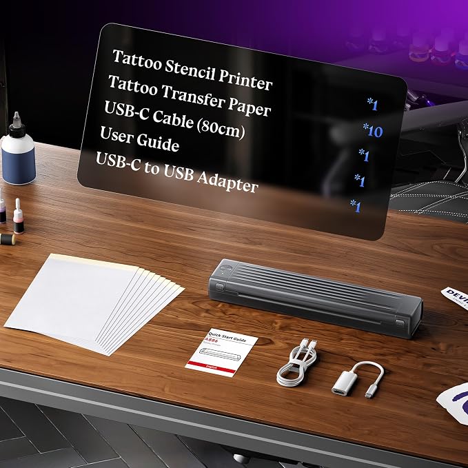 Itari Tattoo Stencil Printer Kit